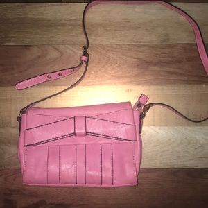 Charming Charlie mauve pink purse